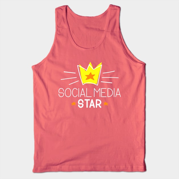 Social Media Star Tank Top by thechicgeek